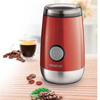Sencor kompakt kaffe & krydderi kværn  | Rød